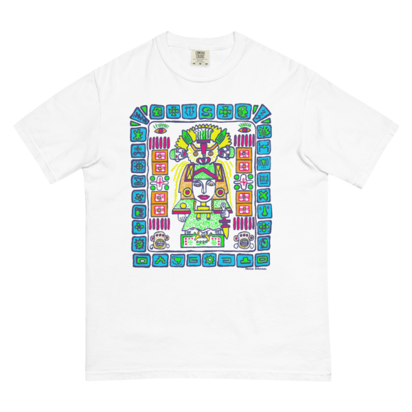 Mayan Protector Glyph - Unisex garment-dyed heavyweight t-shirt