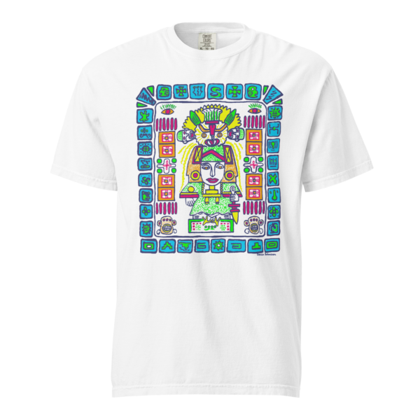 Mayan Protector Glyph - Unisex garment-dyed heavyweight t-shirt