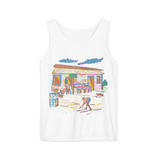 Spinning the Top - Unisex garment-dyed tank top