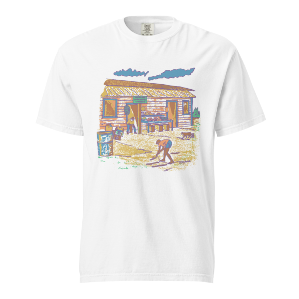 Spinning the Top - Unisex garment-dyed heavyweight t-shirt