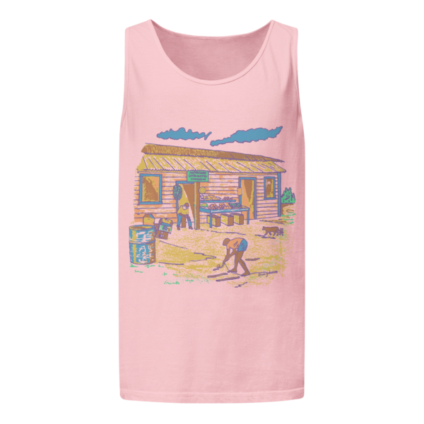 Spinning the Top - Unisex garment-dyed tank top